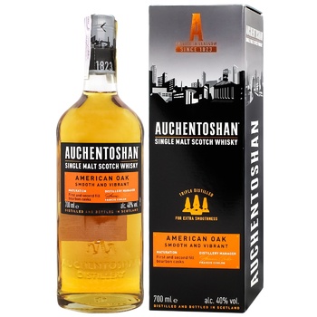 Віскі Auchentoshan American Oak 8 років 40% 0,7л