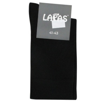 Lapas Black Socks 41-43s - buy, prices for MegaMarket - photo 1