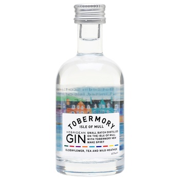 Tobermory Gin 43.3% 50ml