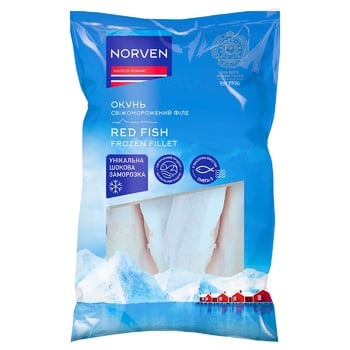 Norven Fresh Frozen Perch Fillet - buy, prices for MegaMarket - photo 1