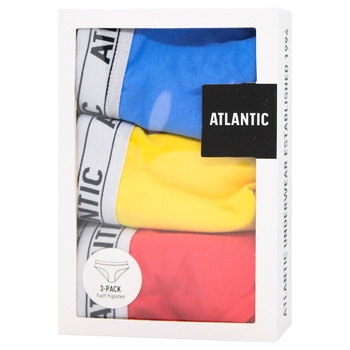 Труси Atlantic хіпстер жіночі M 3шт - купити, ціни на ULTRAMARKET - фото 2