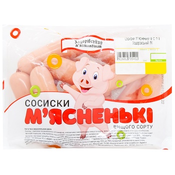 Сосиски Ходорівський МК М'ясненькі - купити, ціни на ULTRAMARKET - фото 2