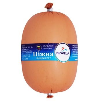 Biovela Gentle Boiled Sausage 453g - buy, prices for NOVUS - photo 1