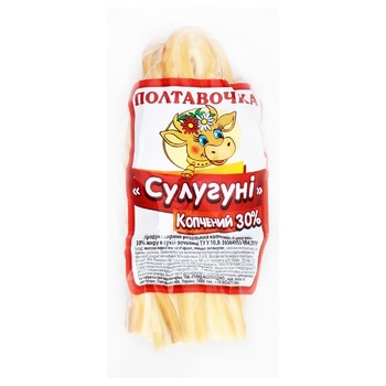 Poltavochka Suluguni Smoked Cheese 30% - buy, prices for COSMOS - photo 1