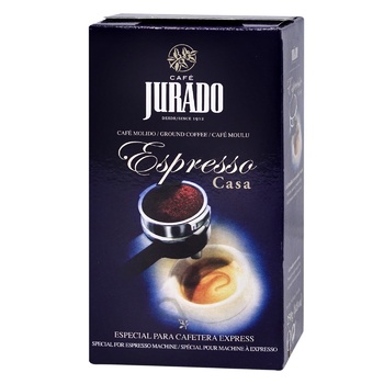 Jurado Espresso Ground Coffee 250g - buy, prices for NOVUS - photo 1