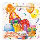 Серветки Luxy Яскравий День народження тришарові 33*33см 18шт