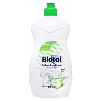 Biotol Liquid Means For Washing Dishes With Apples Aroma 0.5l - buy, prices for NOVUS - photo 1