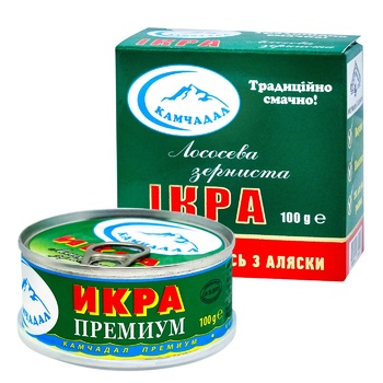 Ікра лососева Камчадал Преміум зерниста 100г - купити, ціни на МегаМаркет - фото 2