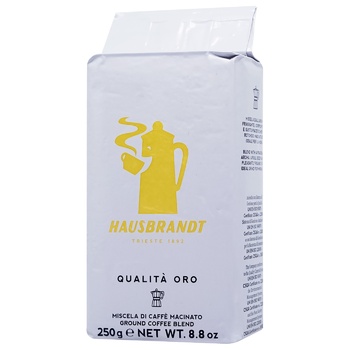 Hausbrandt Oro Ground Coffee 250g - buy, prices for COSMOS - photo 1