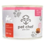 Корм Pet Chef для собак мясное ассорти 200г