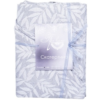 Provence Elsa Gray Silver Tablecloth 300x132 - buy, prices for COSMOS - photo 1