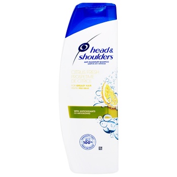 Шампунь Head & Shoulders Цитрусова свіжість 360мл - купити, ціни на КОСМОС - фото 1