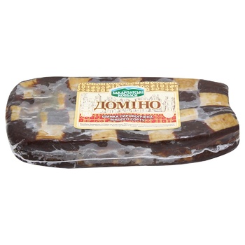 Zakarpatski Kovbasy Domino Uncooked Smoked Ham - buy, prices for MegaMarket - photo 3