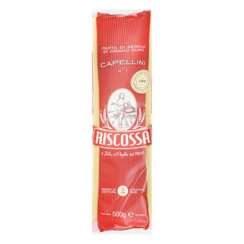 Riscossa №1 Spaghetti Pasta 500g - buy, prices for MegaMarket - photo 1