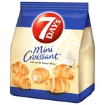 Круасани 7 Days Mini з кремом ваніль 185г