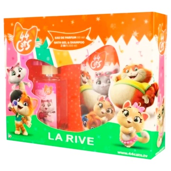 La Rive Cats Gift Set Perfume 50ml + Shower Gel 250ml - buy, prices for Tavria V - photo 2