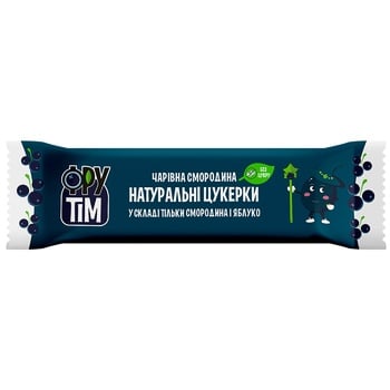 Цукерки натуральні Фрутім Чарівна смородина яблуко-смородина 50г - купити, ціни на Auchan - фото 1