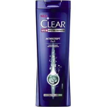 Шампунь-бальзам Clear Активспорт 225мл