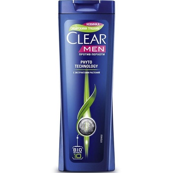 Шампунь Clear Men Фито технологии с экстрактом растений 225мл