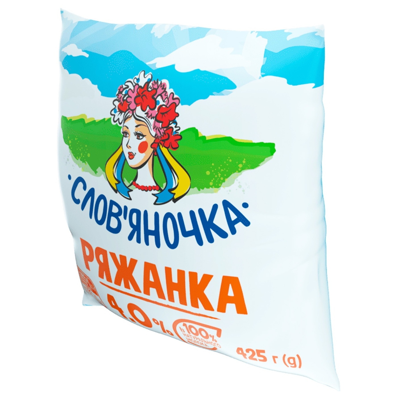 

Ряженка Слов'яночка 4% 425г