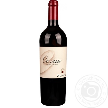 Вино Cresasso Corvina Veronese Zenato 2011 красное сухое
15.5% 0,75л - купить, цены на ULTRAMARKET - фото 1