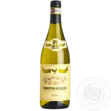 Вино Vermentino di Gallura Piras  12.5% 0,75л - купить, цены на МегаМаркет - фото 1