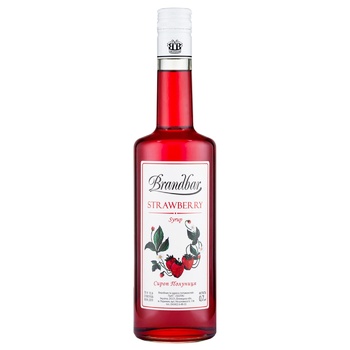 Brandbar Strawberry Syrup 0.7l - buy, prices for ULTRAMARKET - photo 1