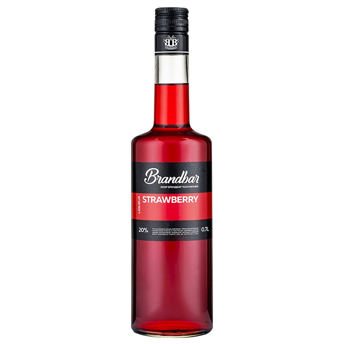 

Ликер Brandbar Клубника 20% 0,7л