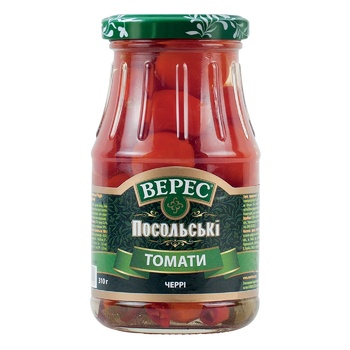 Veres Posolski Marinated Cherry Tomatoes 310g - buy, prices for MegaMarket - photo 1