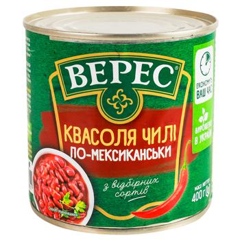 Квасоля Верес Чилі По-мексиканськи 400г - купити, ціни на Cупермаркет "Харків" - фото 1