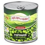 Shchedra Nyva Premuin Green Peas 420g