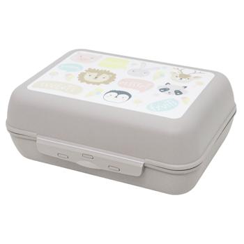 Ланч-бокс Алеана з декором 18,5х14х4см какао - купити, ціни на - фото 2