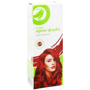 Крем-краска для волос Auchan 8.44 Медная вспышка - купить, цены на - фото 3