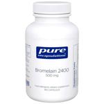 Бромелайн, Bromelain 2400, 500 мг Pure Encapsulations 60 капсул