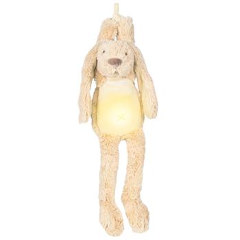 Іграшка м'яка Happy Horse Beige Richie Nightlight із заспокійливими звуками 34см - купити, ціни на WINETIME - фото 1