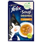 Felix Soup Food with Chicken for Cats 48g