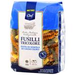 Metro Chef Fusilli Tricolore Pasta 1kg