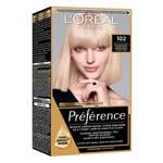 L'Oreal Paris Preference 102 Iridescent Pearl Hair Dye Bl