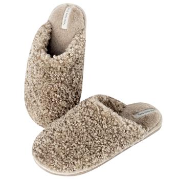 Twins 13059 HS-OZ Furry Curly Gray Women's Slippers s.36-37 - buy, prices for - photo 2