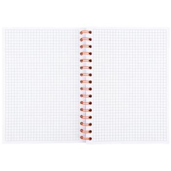 Kite Cute 2 A5 Checkered Notebook on Spiral 80 Sheets - buy, prices for - photo 2