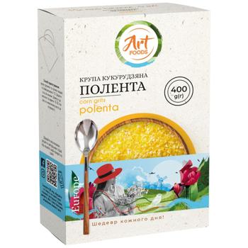 Крупа кукурудзяна Art Foods Полента 400 г - купить, цены на Эпицентр FOOD - фото 1