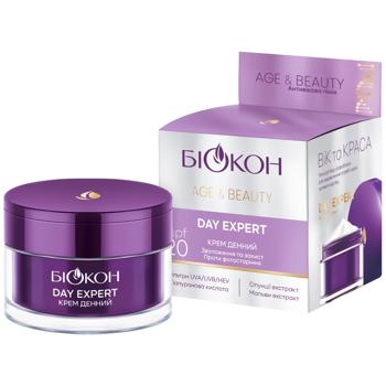 Biokon Age&Beauty Day Expert SPF20 Day Face Cream 50ml - buy, prices for Ideal - photo 1