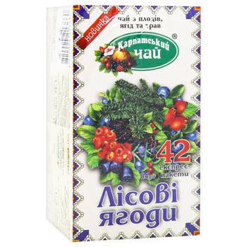 Karpatskyi Chay Forest Berries Herbal Tea 2g*42pcs - buy, prices for METRO - photo 2