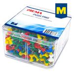 Sigma Colored Push Pins 500pcs