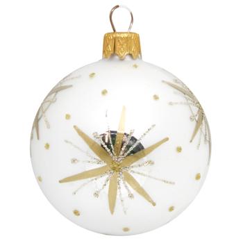 Koopman Christmas Ball with Stars 6cm in Assortment - buy, prices for NOVUS - photo 3