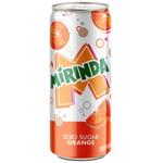 Напій газований Mirinda Zero Sugar 0,33л