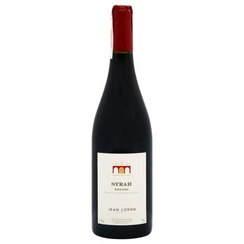 Вино Jean Loron Syrah червоне сухе 13,5% 0,75л - купити, ціни на За Раз - фото 1