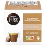 NESCAFÉ® DOLCE GUSTO® Cortado Espresso Macchiato Coffee Capsules 6,3g*16pcs