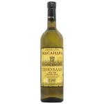 Massandra Pinot Blanc Del Mar White Semi Sweet Wine 9-13% 0.75l