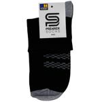 Premier Socks Men's Black Socks with Gray Stripes s.27-29